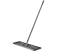Wiltec Rastrello livellatore in alluminio 75 x 25 cm per sabbiatura prati