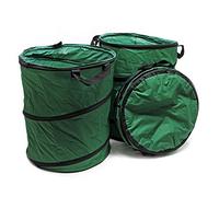 TTSacco raccogli foglie rotondo 100 l 3 sacchi per rifiuti da giardino Ripiegabi