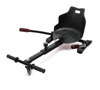 Wiltec Sedile per hoverboard max 120 kg nero, ergonomico, regolabile, per scooter elettrico autobilanciato
