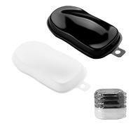 Wiltec Set 30 Speed Shape per campionatura e cubicatura, 15 nere + 15 bianche, Formine Sagome per test vernici, idrografia aerografia e cerakote