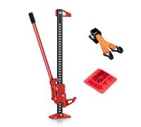 Wiltec Set Binda fuoristrada max 3000 kg Piastra di appoggio e Adattatore ruote