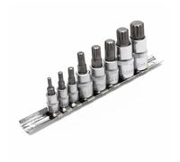 Wiltec Set di chiavi a bussola XZN Filettatura interna multidente 8 pezzi M4 - M16