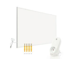 Wiltec Set Pannello radiante a infrarossi 400W Termostato Wifi Riscaldamento IR