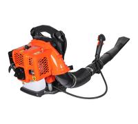 Wiltec Soffiatore foglie a spalla, motore a benzina 2 tempi, 1,7 CV, ergonomico