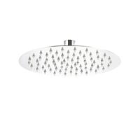 Wiltec Soffione Doccia Rotondo 30 cm Effetto Pioggia in Acciaio Inossidabile
