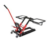 Wiltec Sollevatore per trattorino idraulico 3in1 alza moto e quad, max 530 mm