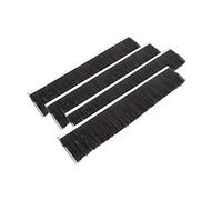 Wiltec Spazzole di ricambio 55 cm per spazzatrice da prato da 105 cm 4 pezzi Trattorino tosaerba