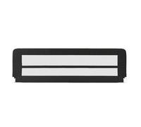 Wiltec Sponda letto bambini 150x42 cm, pieghevole, metallo e nylon, Barriera anticaduta