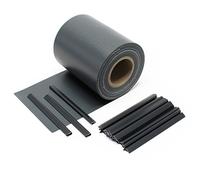 Wiltec Strisce Frangivista in PVC 35mx19 cm Antracite 450g/m² con 20 Clip Frangivento da Recinzione