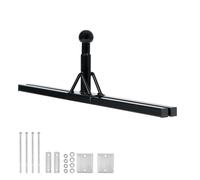 Wiltec Supporto da timone per portabici 80 kg Adattatore Rimorchi Roulotte