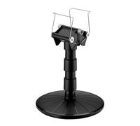 Wiltec Supporto per aerografo 150 x 150 x 218 mm, supporto per verniciatura regolabile in altezza, accessori per modellismo, ideale per verniciatura e spruzzatura