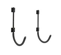 Wiltec Supporto per Kayak a Parete Portacanoa a Muro Preforato in Acciaio e Materiale espanso Gancio Surf