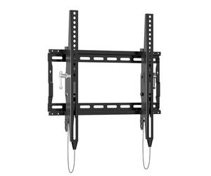 Wiltec Supporto TV a parete universale per schermi da 32"-70", conforme a VESA, regolabile, con foro antifurto