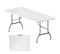 Wiltec Tavolo da campeggio richiudibile 6 posti Tavolino da esterno pieghevole Giardino