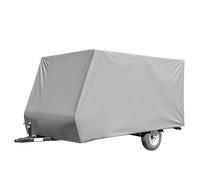Wiltec Telo copri caravan 426 x 225 x 220 cm grigio, per esterno