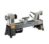 Wiltec Tornio da banco per legno 370 watt, 600~2800 giri/min, Macchina da banco per tornitura