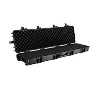 Wiltec Valigetta porta armi 137,8 x 38,3 x 17,5 cm, Custodia Trolley per fucili, interno imbottito antiurto, per aereo