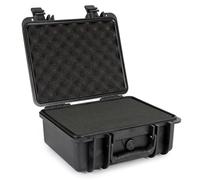 Wiltec Valigetta rigida universale impermeabile 34 x 31 x 15,2 cm, Custodia porta attrezzi in plastica PP antiurto e fibra di vetro