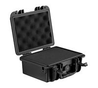 Wiltec Valigetta rigida universale impermeabile 25 x 21,8 x 11,3 cm, Custodia porta attrezzi in plastica PP antiurto e fibra di vetro