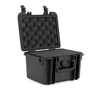 Wiltec Valigetta rigida universale impermeabile 25 x 21,8 x 16,6 cm, Custodia porta attrezzi in plastica PP antiurto e fibra di vetro