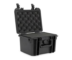 Wiltec Valigetta rigida universale impermeabile 25 x 21,8 x 16,6 cm, Custodia porta attrezzi in plastica PP antiurto e fibra di vetro