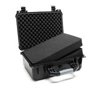 Wiltec Valigetta universale con schiuma interna L 40,6x33x17,4cm Nero
