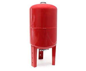 Wiltec Vaso di espansione 100 l verticale per impianti idrici, sistemi autoclave, con membrana EPDM