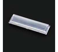 Wiltec Vetrino portanome 69,1 x 17,2 mm per Cassetta Postale, per targhette 73 x 21 mm