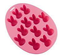 Wilton 2105-5760 Stampo Coniglietto di Pasqua 12 Cavita, Silicone, Rosa