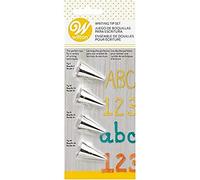 Wilton 418-4566 Set Beccucci Scrittura, Acciaio, Multicolore