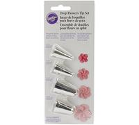 Wilton 418-4569 Set Beccucci Fiori, Acciaio, Multicolore