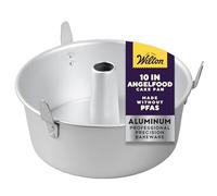 Wilton Angel Food Teglia per torte, Alluminio, Griggio, 25.4 cm x 10 cm