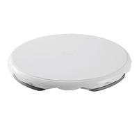 Wilton Basic Turntable Piatto Girevole per Torte | Piatto Girevole con Cuscinetto a Sfera per Decorare Torte fino a 28 cm, Rotazione a 360°, Superficie Antiscivolo