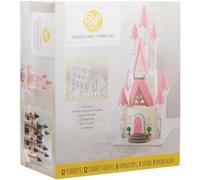 Wilton Castle Cake Pan Set 32 Pezzi: Set Teglia per Torta Castello, Stampo per Torte 3D con Accessori per Decorazione, Ideale per Torte a Tema e Feste - Set/32