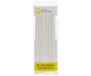 Wilton CF.25 Stecche Lecca 20CM Bastoncini, Bianco