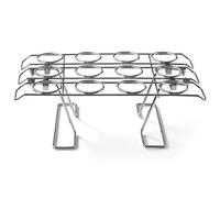 Wilton 0261841 Griglia per Coni Gelato 12 Cavita, Acciaio, Argento, 5.28x27.48x15.8 cm