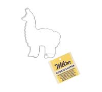 Wilton Cookie Cutter Alpaca: formine per biscotti in acciaio inox, per biscotti, biscotti, decorazioni fondente e molto altro ancora, 7,8 cm
