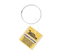 Wilton Cookie Cutter Circle: Stampini per Biscotti e Fondente in Acciaio Inox, Ideale per Feste a Tema Danza e Compleanno - 4,2 cm