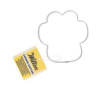 Wilton Cookie Cutter Dog Paw: Stampini per Biscotti e Fondente in Acciaio Inox, Ideale per Feste a Tema Danza e Compleanno - 7,6 cm