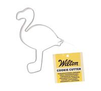 Wilton Cookie Cutter Flamingo: Stampini per Biscotti e Fondente in Acciaio Inox, Ideale per Feste a Tema Danza e Compleanno - 8,1 cm