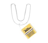 Wilton Cookie Cutter Letter U: formine per biscotti in acciaio inox, per biscotti e biscotti: formine per biscotti con numeri e lettere - 7,5 cm
