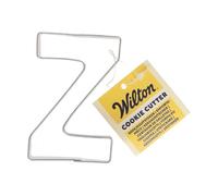 Wilton Cookie Cutter Letter Z - Set di formine per biscotti in acciaio inox, per biscotti e biscotti, numeri e lettere - 7,8 cm