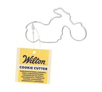 Wilton Cookie Cutter Motorbike: Stampini per Biscotti e Fondente in Acciaio Inox, Ideale per Feste a Tema Danza e Compleanno - 7 cm