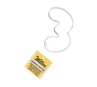 Wilton Cookie Cutter Number 3: formine per biscotti in acciaio inox, per biscotti e biscotti: formine per biscotti con numeri e lettere - 8,8 cm