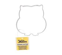Wilton Cookie Cutter Owl: Stampini per Biscotti e Fondente in Acciaio Inox, Ideale per Feste a Tema Danza e Compleanno - 9 cm