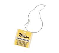 Wilton Cookie Cutter Pear: formine per biscotti in acciaio inox, per biscotti, biscotti, decorazioni fondente e molto altro ancora, 7,3 cm