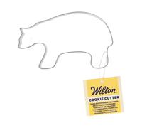 Wilton Cookie Cutter Polar Bear: Stampini per Biscotti e Fondente in Acciaio Inox, Ideale per Feste a Tema Danza e Compleanno - 10 cm