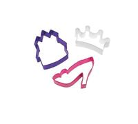Wilton Set di temi per biscotti a tre pezzi Princess