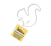 Wilton Cookie Cutter Squirrel: Stampini per Biscotti e Fondente in Acciaio Inox, Ideale per Feste a Tema Danza e Compleanno - 7 cm
