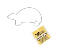 Wilton Cookie Cutter Turtle: Stampini per Biscotti e Fondente in Acciaio Inox, Ideale per Feste a Tema Danza e Compleanno - 9 cm